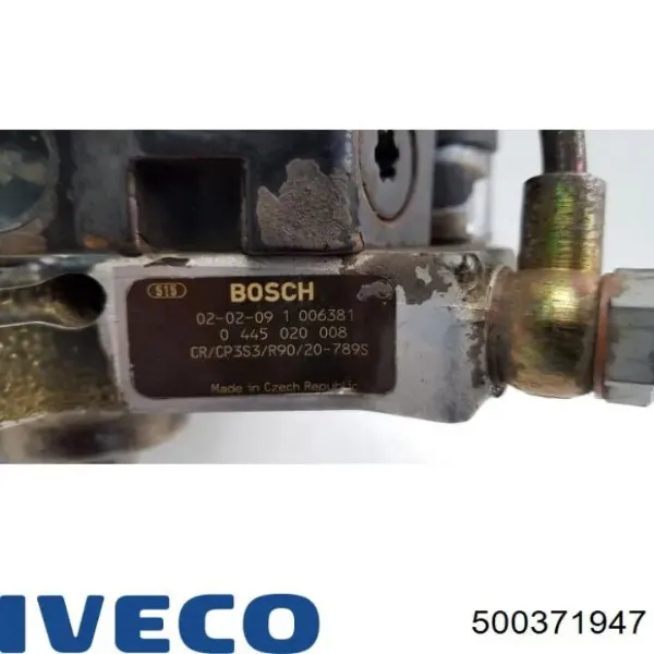 Паливний насос високого тиску 500371947 Iveco