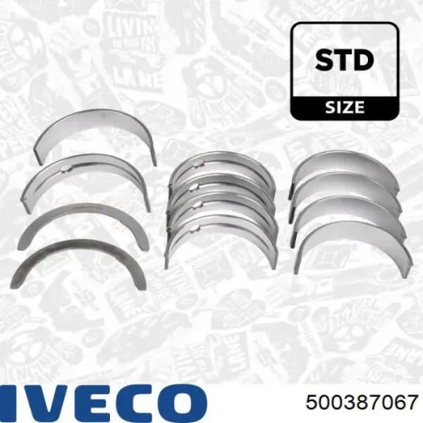 Прокладка ГБЦ 500387067 Iveco