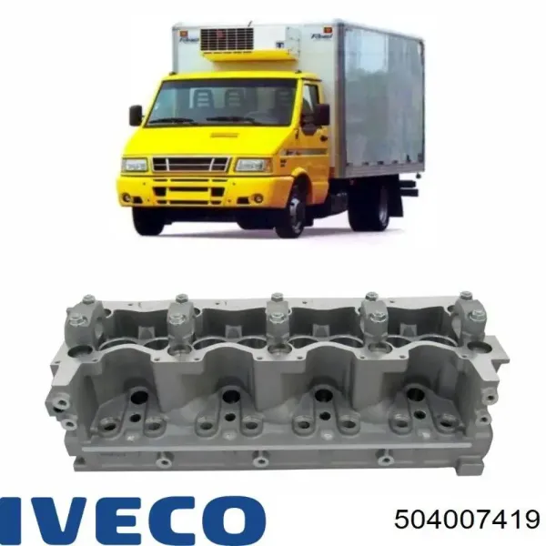 ГБЦ 504007419 Iveco