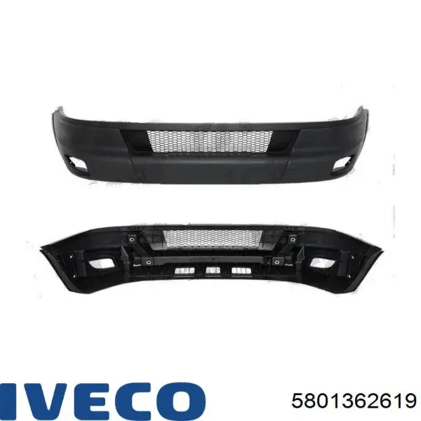 Передній бампер 5801362619 Iveco