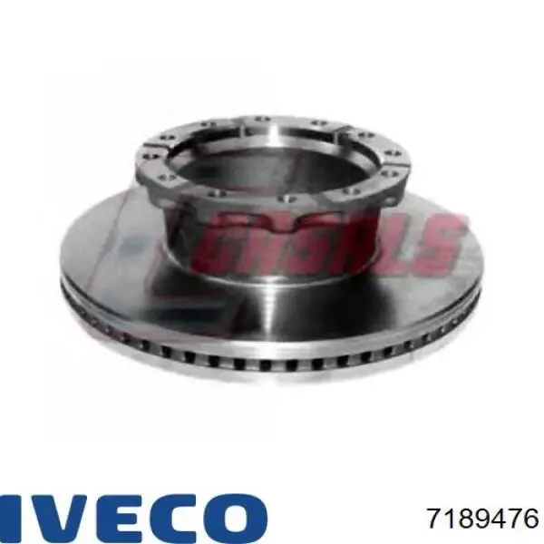 Гальмівні диски 7189476 Iveco