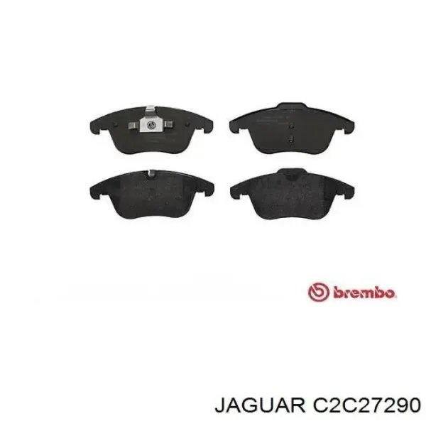 Передні тормозні колодки C2C27290 Jaguar