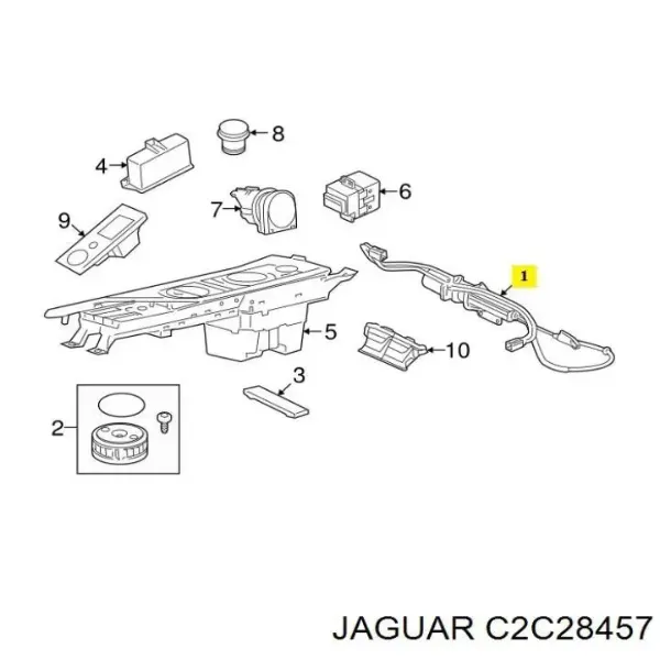  C2C28457 Jaguar