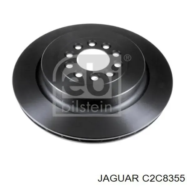 Гальмівні диски передні C2C8355 Jaguar