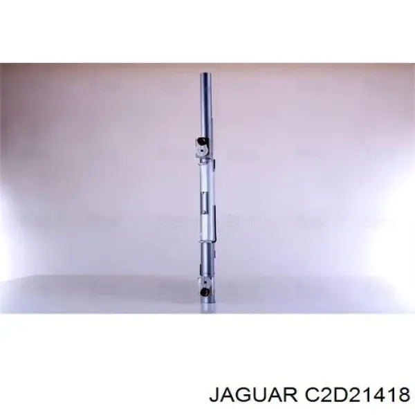Радіатор кондиціонера C2D21418 Jaguar