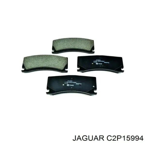 Задні гальмівні колодки C2P15994 Jaguar