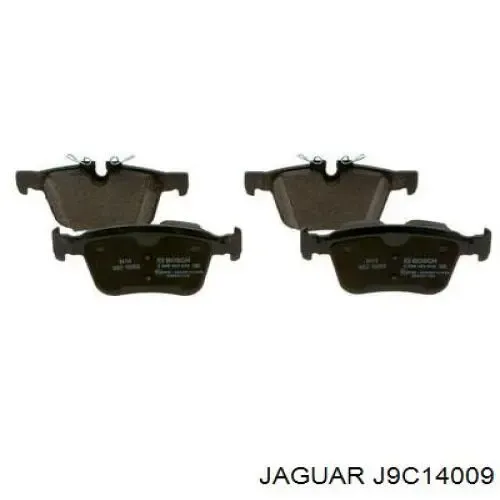 Задні гальмівні колодки J9C14009 Jaguar