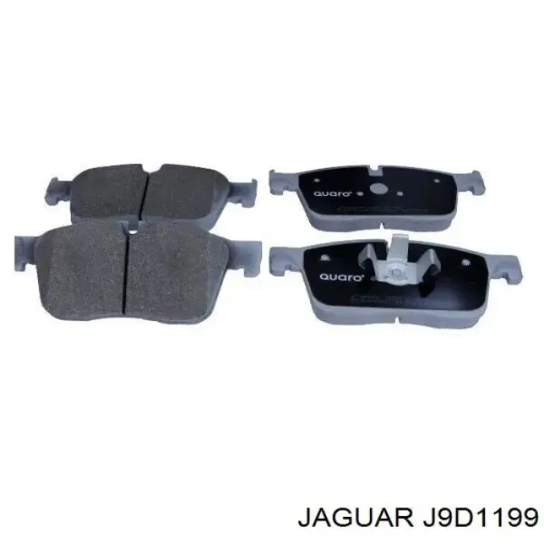 Передні тормозні колодки J9D1199 Jaguar