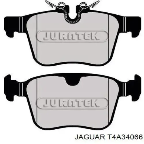 Передні тормозні колодки T4A34066 Jaguar