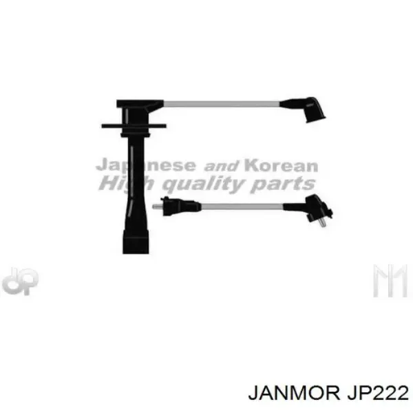 Високовольтні дроти JP222 Janmor