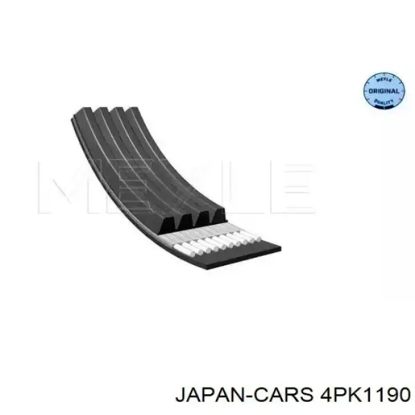 Ремінь генератора 4PK1190 Japan Cars
