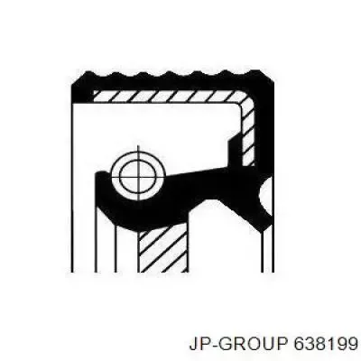 Сальник коленвалу 638199 JP Group