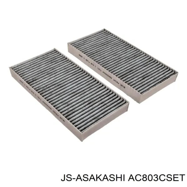 Фільтр салону AC803CSET JS Asakashi