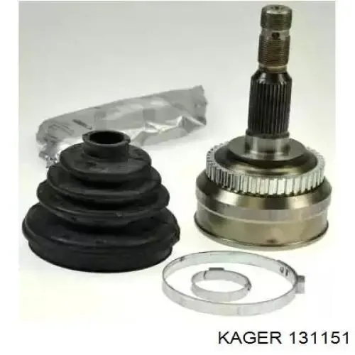 ШРУС зовнішній передній 131151 Kager