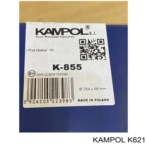 Колодки гальмові задні, барабанні K621 Kampol