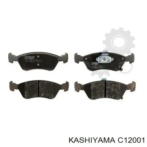 Передні тормозні колодки C12001 Kashiyama