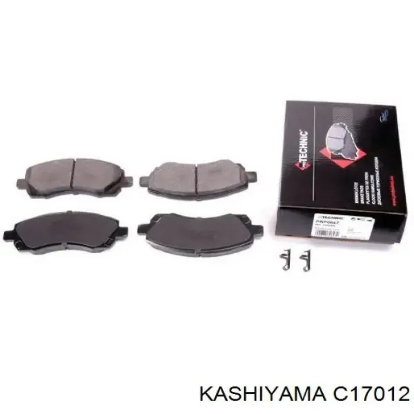 Передні тормозні колодки C17012 Kashiyama
