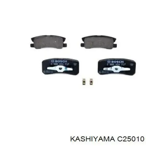 Задні гальмівні колодки C25010 Kashiyama