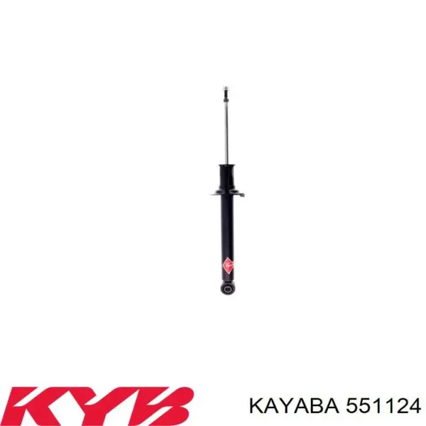 Амортизатор задній, лівий RS551124 Raiso