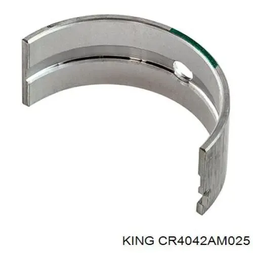 Вкладиші колінвала, шатунні, комплект, 1-й ремонт (+0,25) CR4042AM025 King