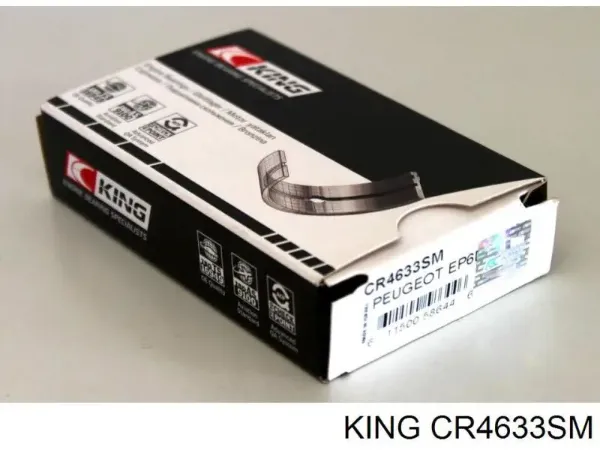 Вкладиші шатунні CR4633SM King