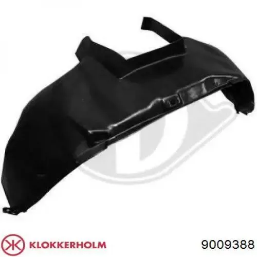 Підкрилок переднього крила, правий на Volvo S40 II MS