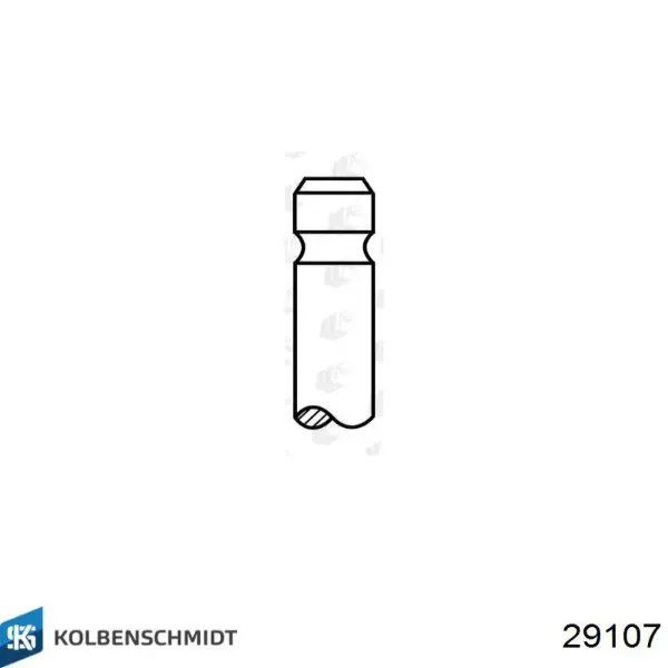 Клапан впускний 29107 Kolbenschmidt