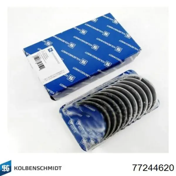 Вкладиші колінвала, шатунні, комплект, 2-й ремонт (+0,50) 77244620 Kolbenschmidt