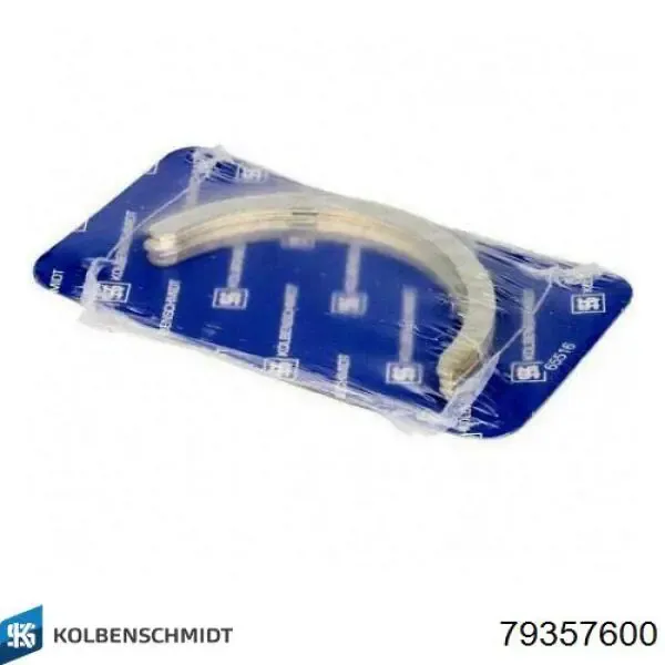 Півкільце підпірне (розбігу) колінвала, STD, комплект 79357600 Kolbenschmidt