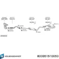 Кільця поршневі на 1 циліндр, 2-й ремонт (+0,50) KOLBENSCHMIDT 800051510050