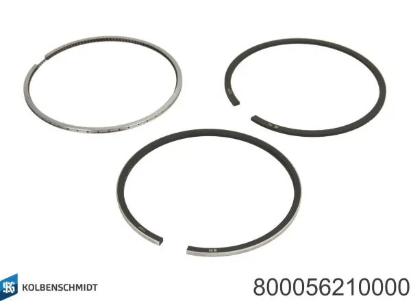 Кільця поршневі на 1 циліндр, STD. 800056210000 Kolbenschmidt