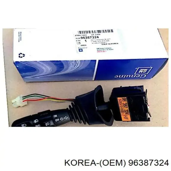 Перемикач підрульовий, лівий 96387324 Korea (oem)