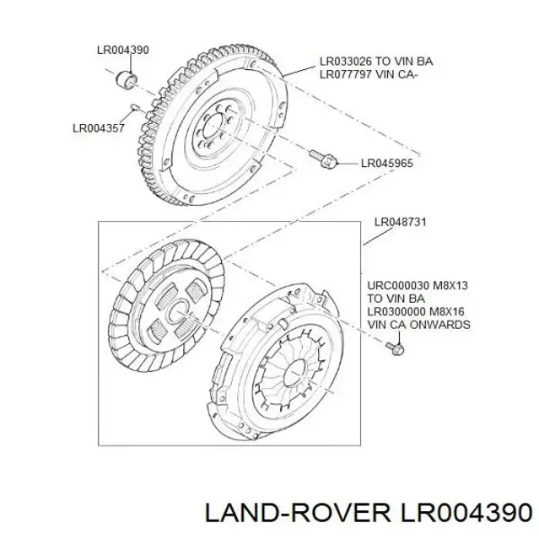  LR004390 Land Rover