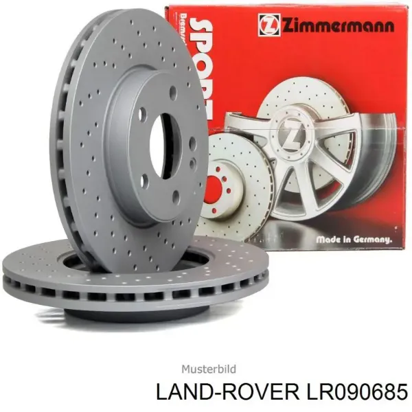 Гальмівні диски передні LR090685 Land Rover