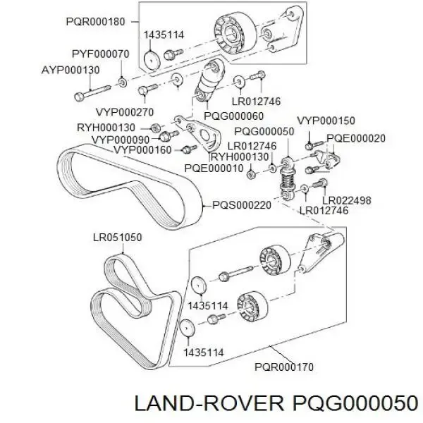  PQG000050 Land Rover