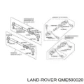 Вал рульової колонки, нижній LAND ROVER QME500020