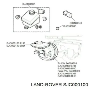 SJC000100 LAND ROVER