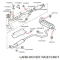 Глушник, центральна частина Land Rover Freelander L314