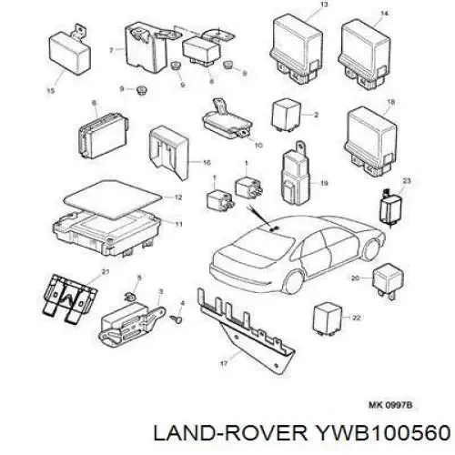  YWB100560 Rover