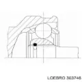 ШРУС зовнішній передній LOEBRO 303746