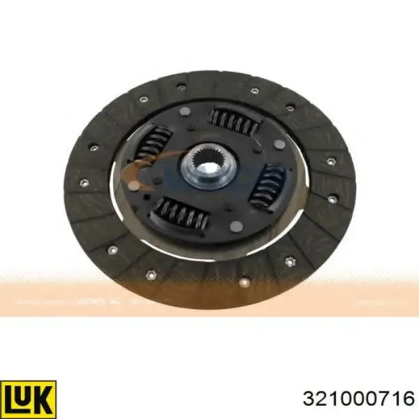 Диск зчеплення 321000716 LUK