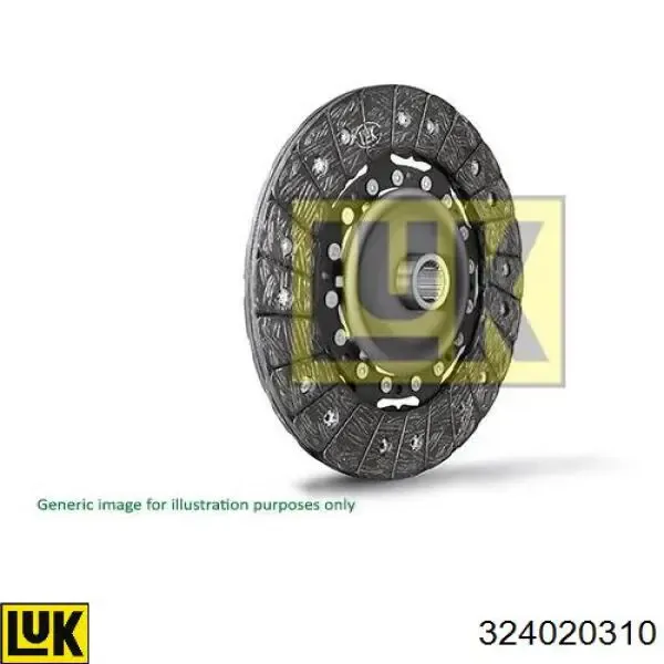 Диск зчеплення 0664252 Opel