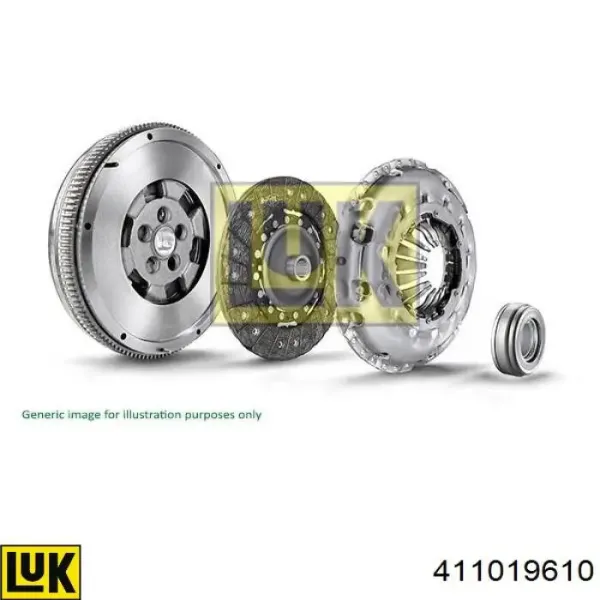 Болт кріплення маховика 411019610 LUK