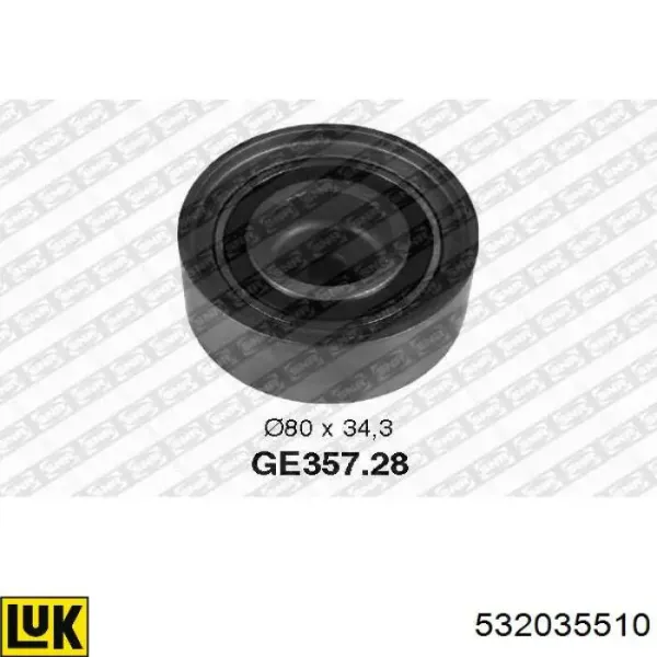 Ролик паразитний ГРМ 532035510 LUK