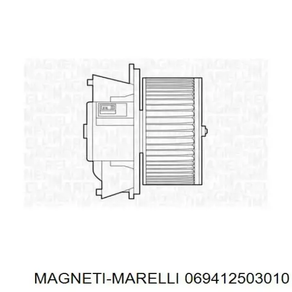 Вентилятора пічки 069412503010 Magneti Marelli