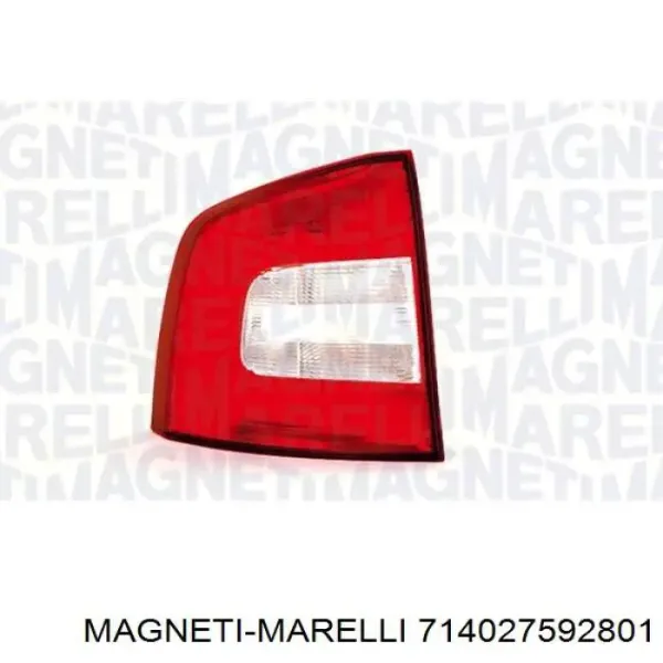 Плата заднього ліхтаря, контактна LRA591 Magneti Marelli