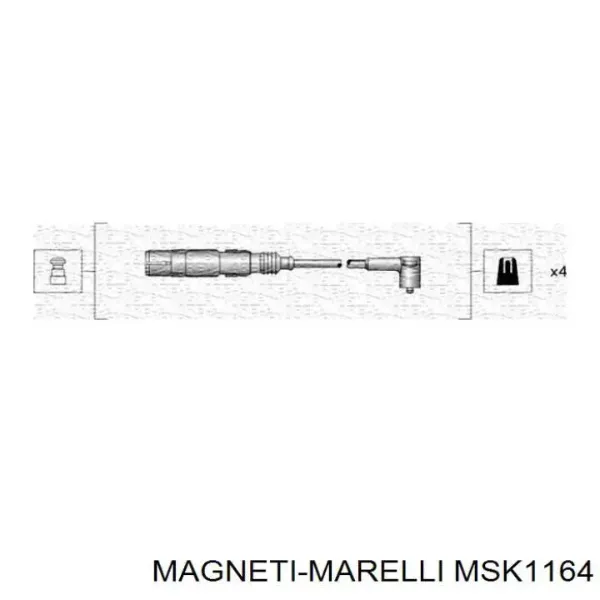 Високовольтні дроти MSK1164 Magneti Marelli