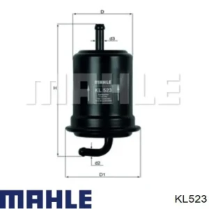 Паливний фільтр KL523 MAHLE