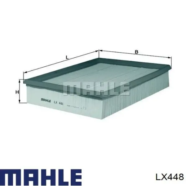 Повітряний фільтр LX448 Mahle Original