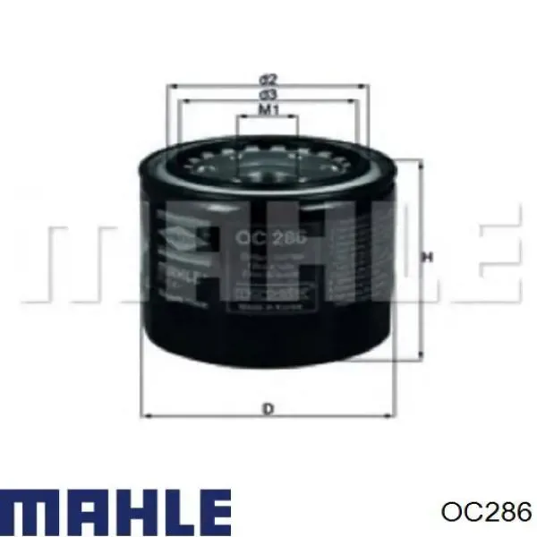 Масляний фільтр OC286 Mahle Original